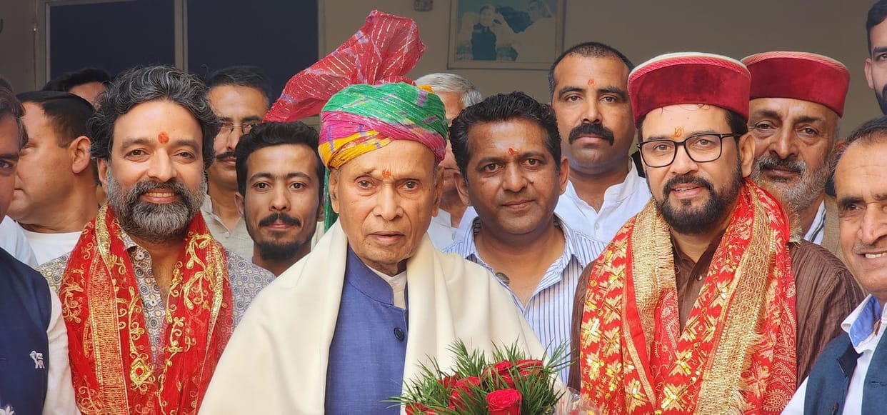Supporters from all over the state reached Sameerpur on Dhumal's birthday.