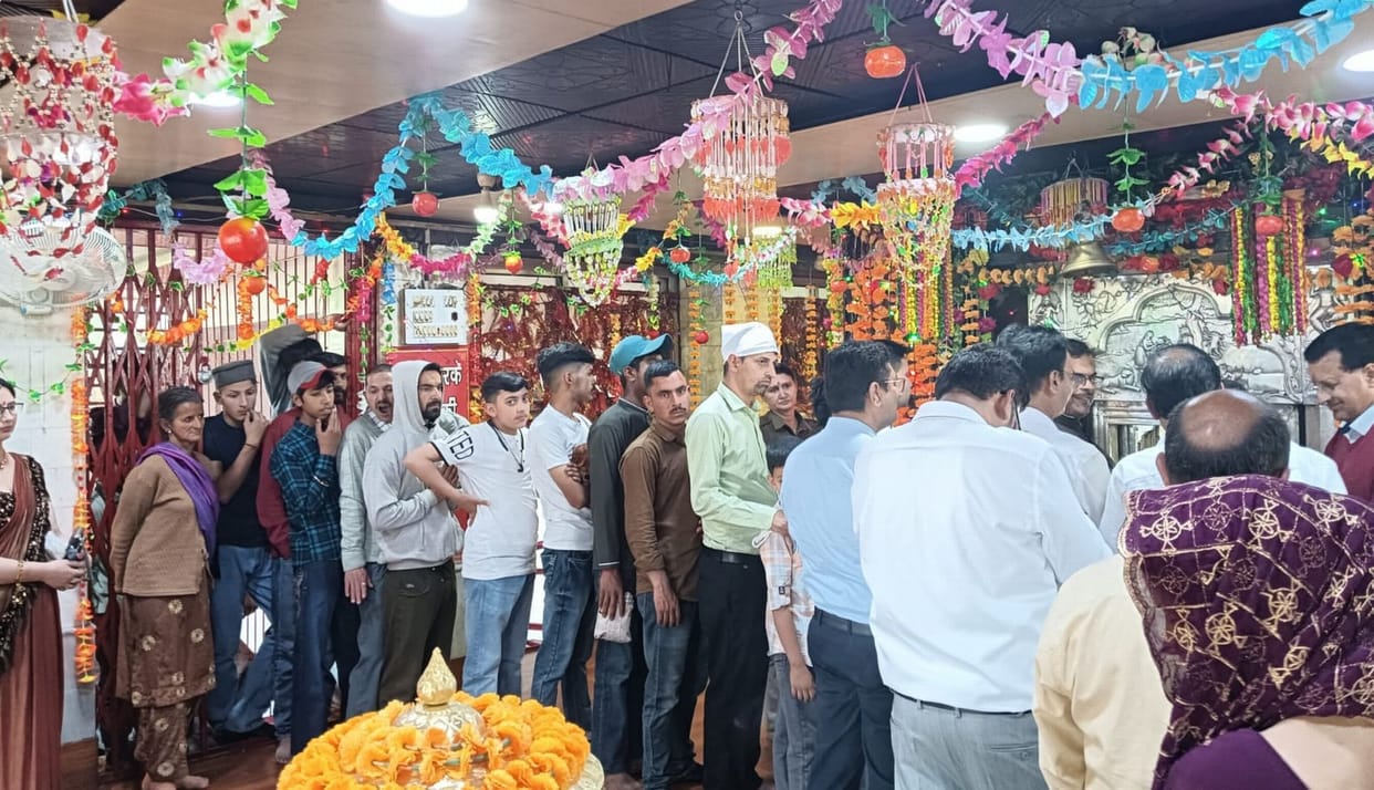 Three thousand devotees paid obeisance at Bhalei Mata temple