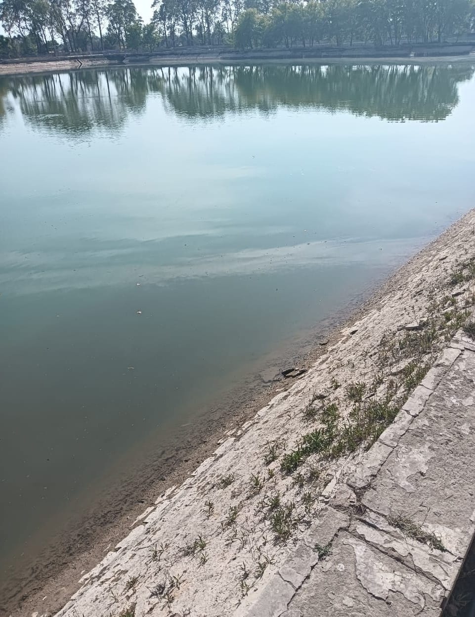 Canals ran for six days... water could not be stored in reservoirs, rationing will happen again