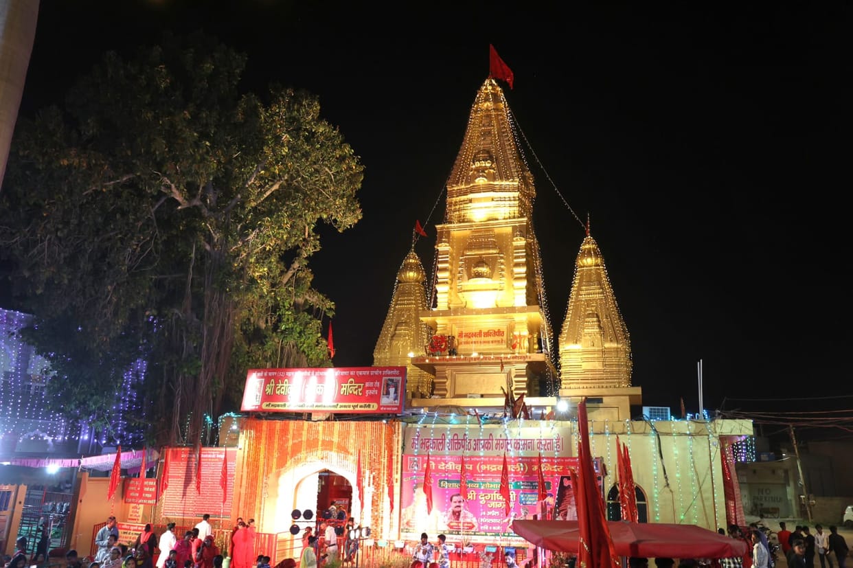 Navratri special: Bhadrakali Shaktipeeth is one of the eight forms of Maa Kali, where even today there is a tradition of offering horses.
