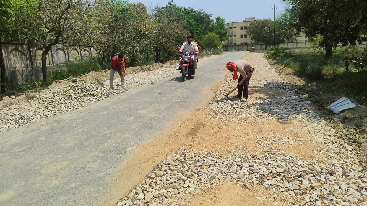 Wait for one and a half month...drive on three new roads