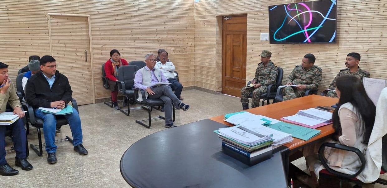 .A proposal will be sent to the Chief Secretary for shifting of the army.