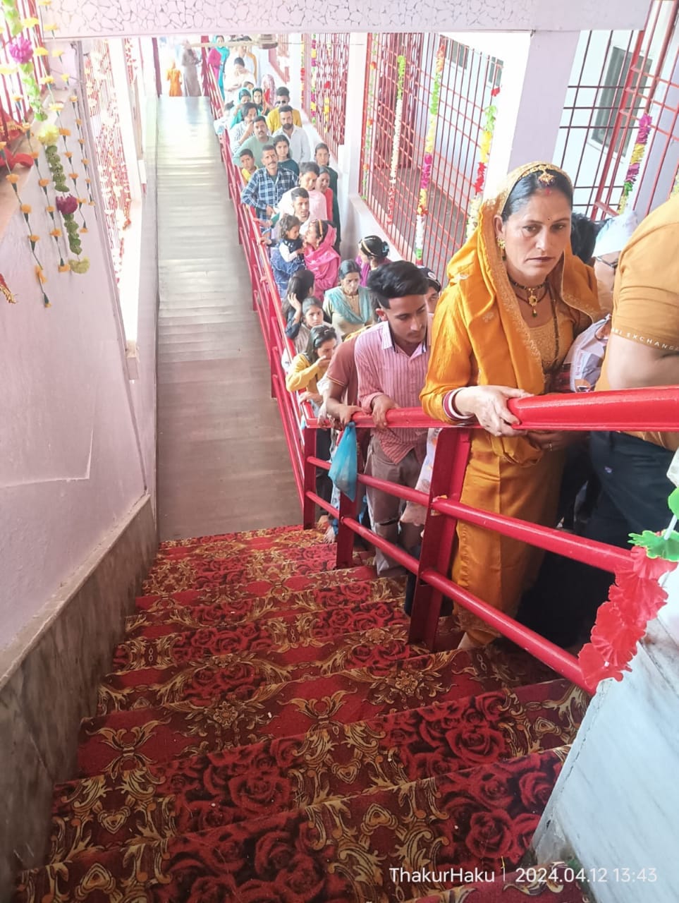 Five thousand devotees paid obeisance at Bhalei temple