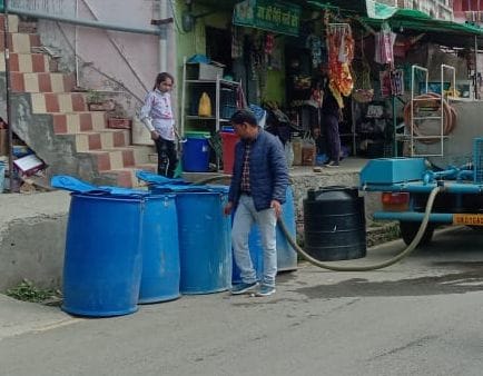 Today water supply will be halted in half of Almora city