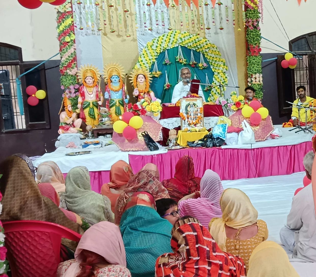 Description of Ramajanma on the third day of Sri Rama Katha