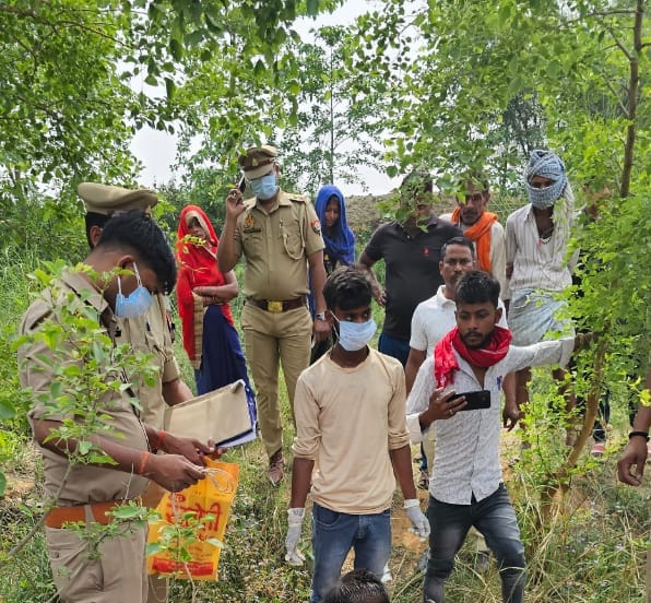 The child's body was taken out of the grave and sent for postmortem.