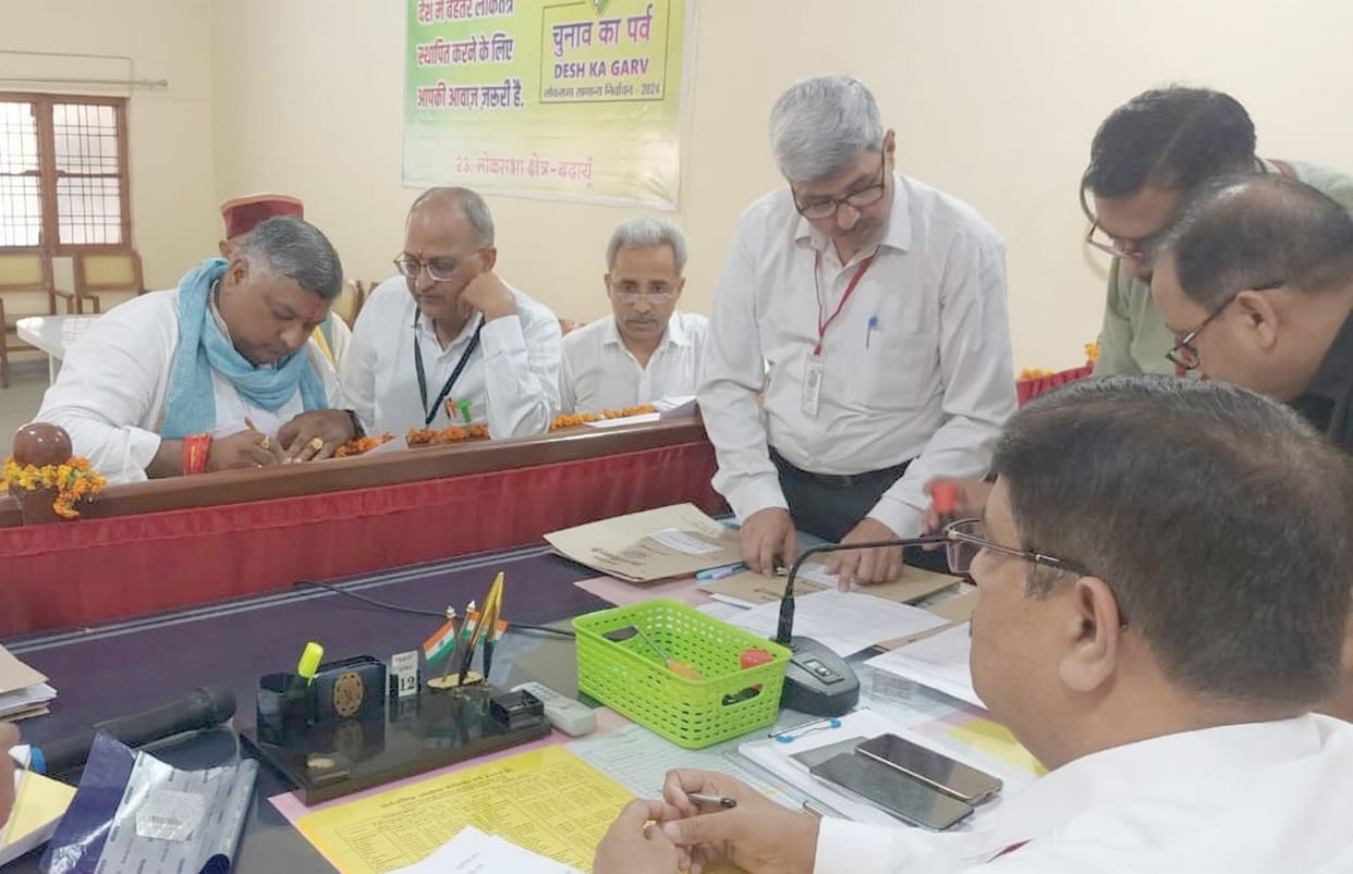 BJP's Durvijay Singh Shakya filed nomination, will file nomination again on April 18.