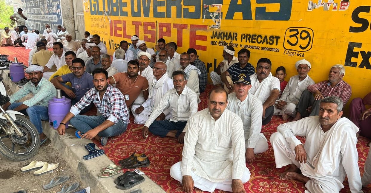 Opposition to inclusion of Nidana and Lalitkheda in Julana sub-division