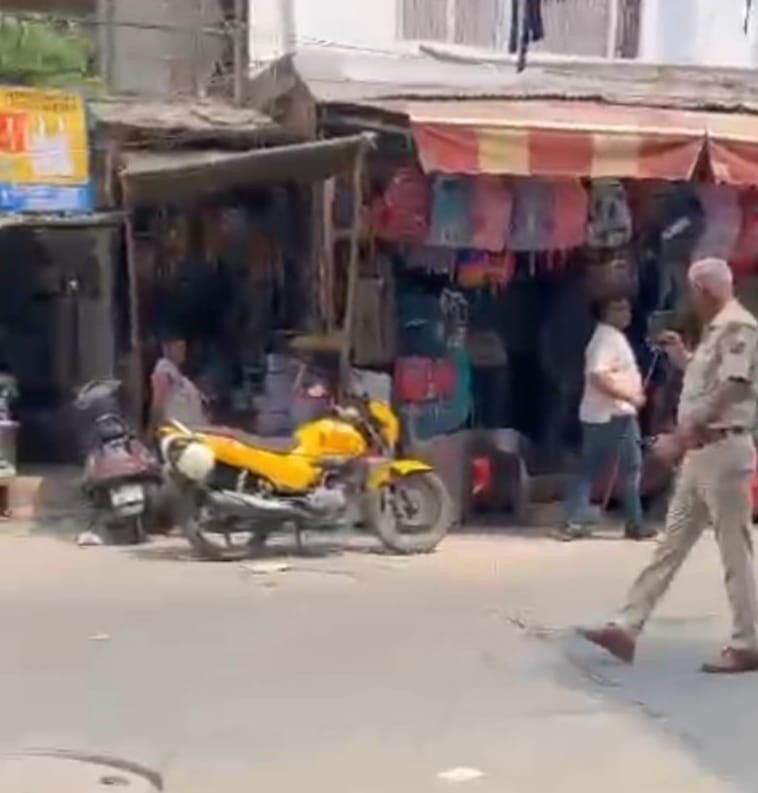 ...we will leave, then don't say that the police does not take action