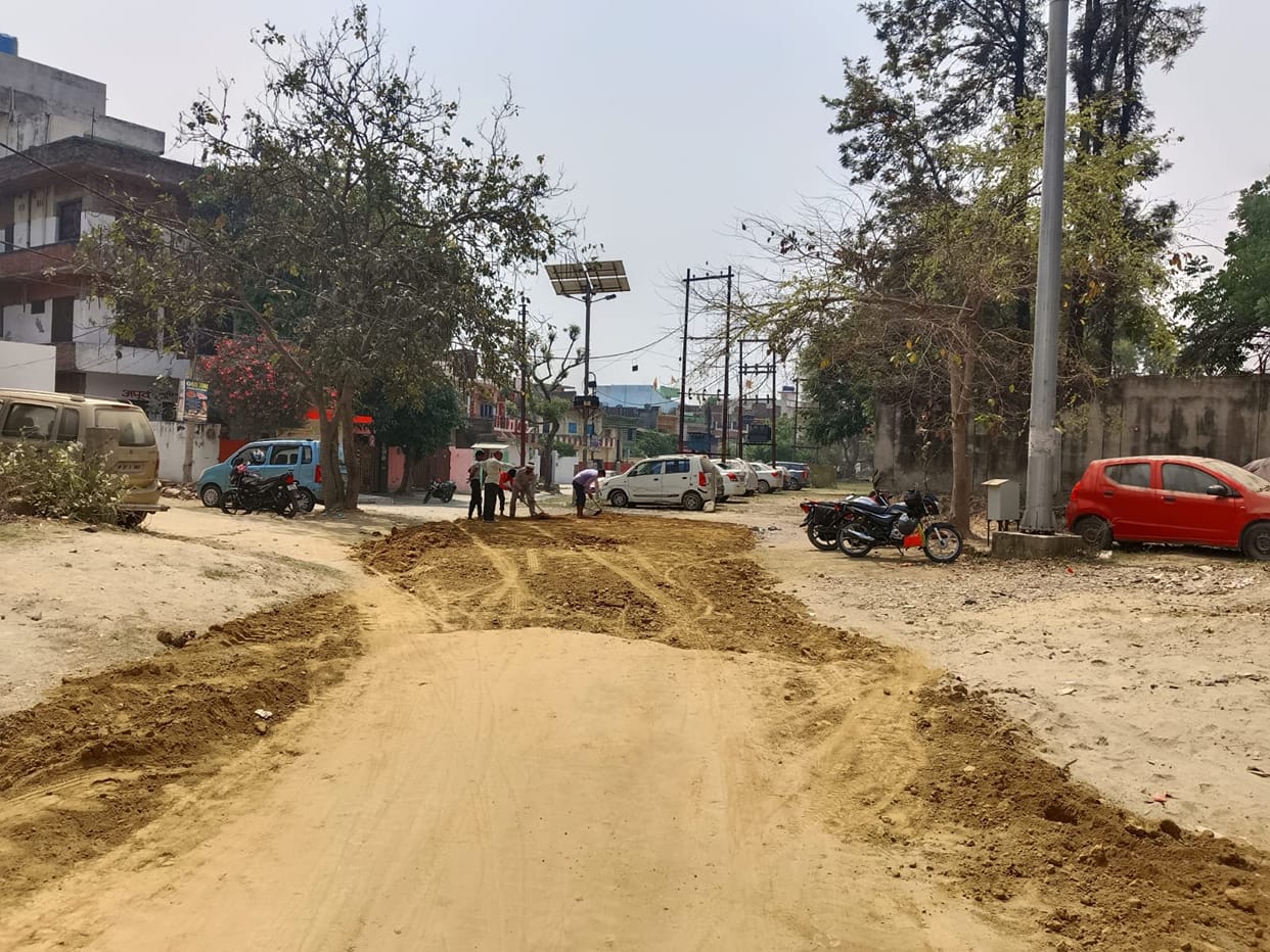 Roads will be built on old railway lines...verbal permission received