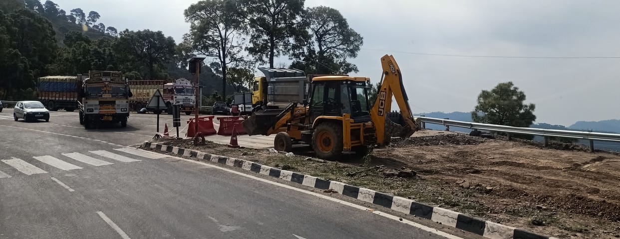 Company started repair work on NH 5