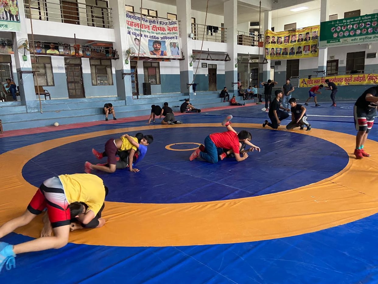 The academy was started 12 years ago with 2 wrestlers, today 200 wrestlers are working hard for the country.
