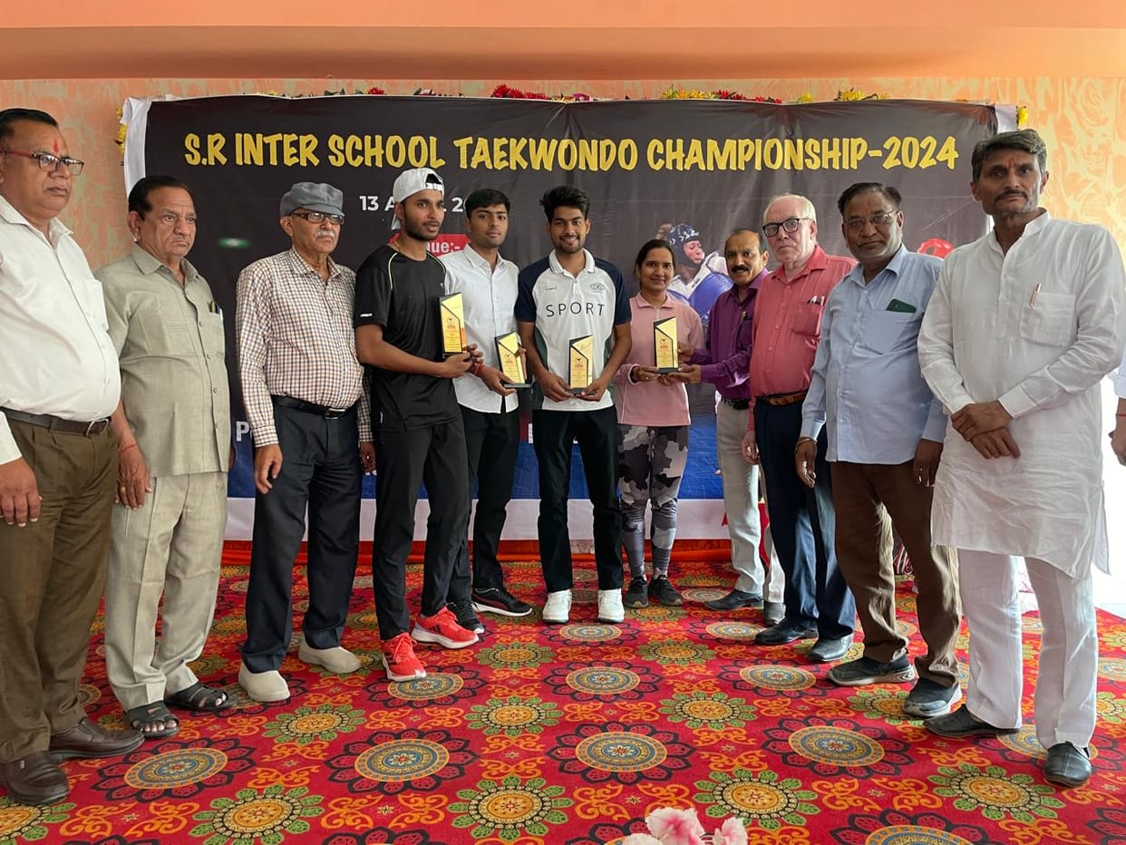 Raj International School team was the winner
