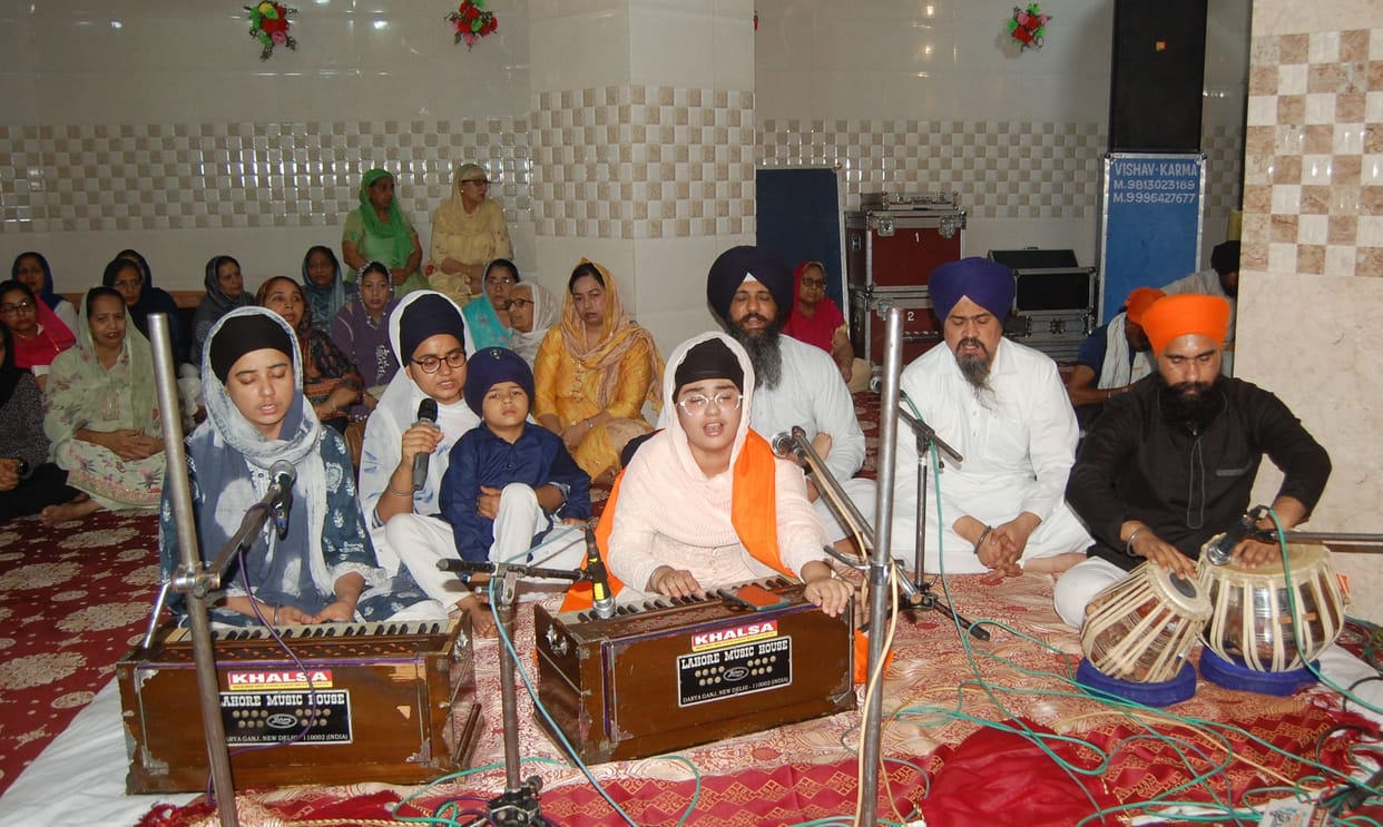 Enjoyed the Sangat on Khalsa Panth Sajna Day and Baisakhi festival.