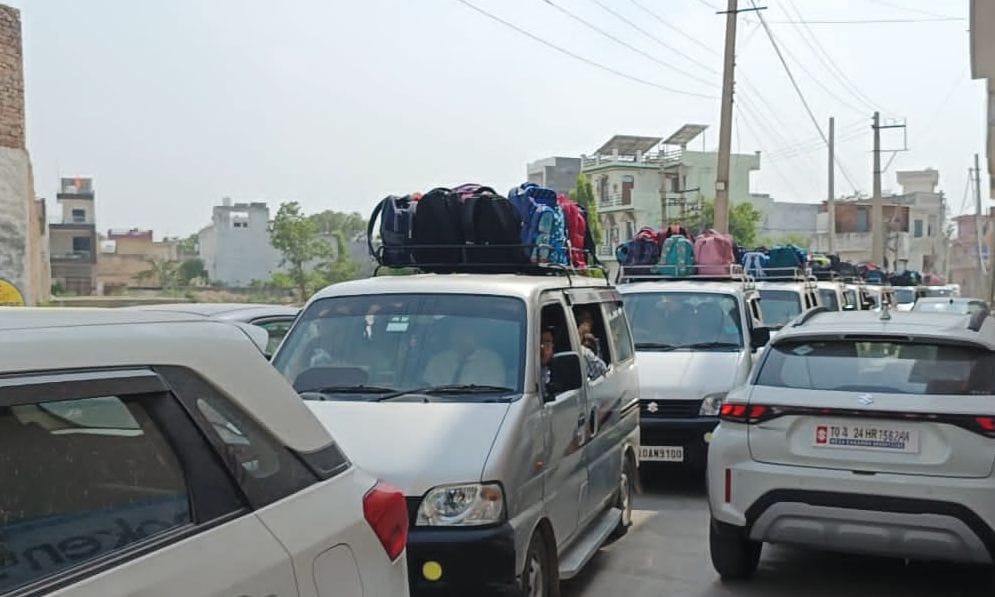 Safe vehicle policy: If strictness is observed then sleep is lost, van drivers are expressing inability to come for two days