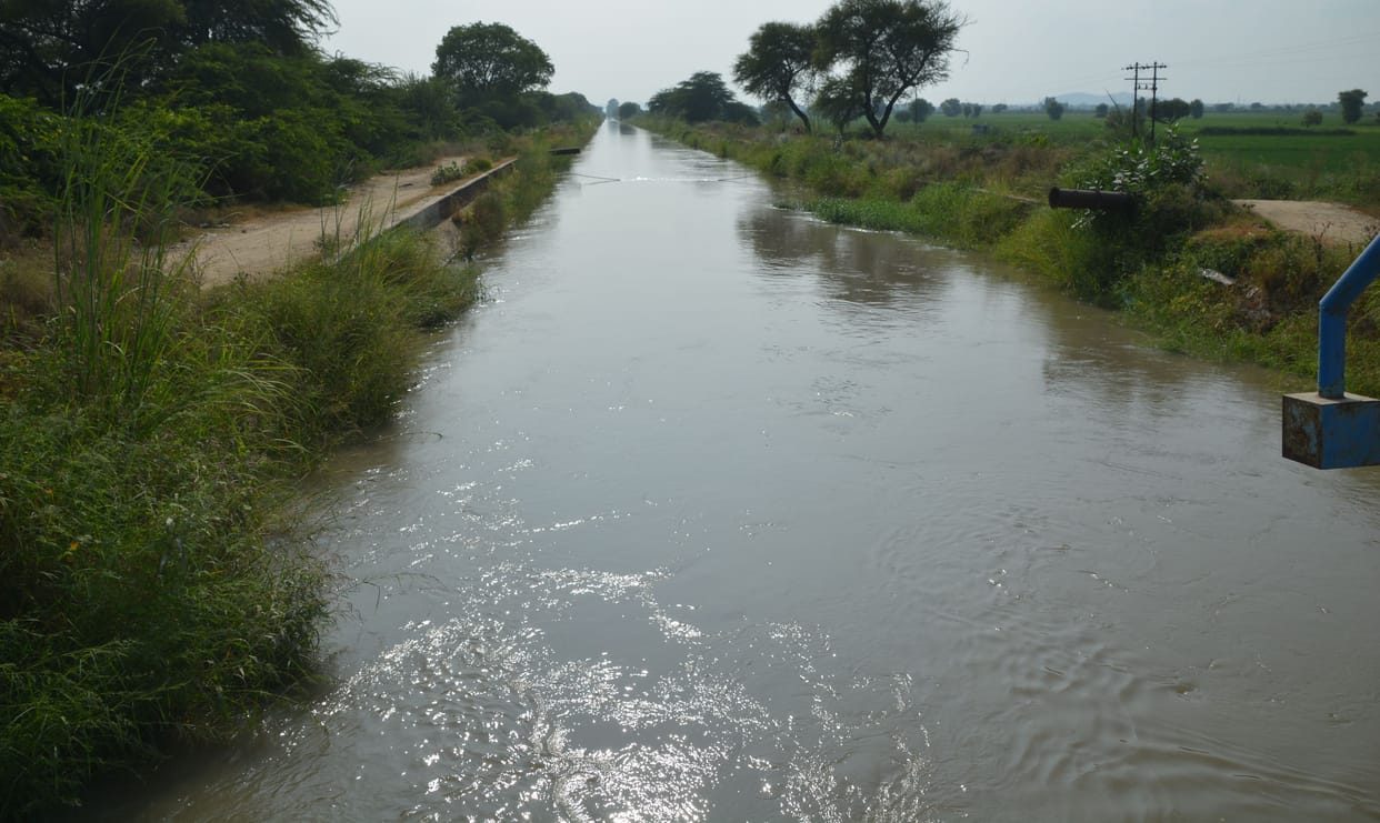 Charkhi drain of Dadri district