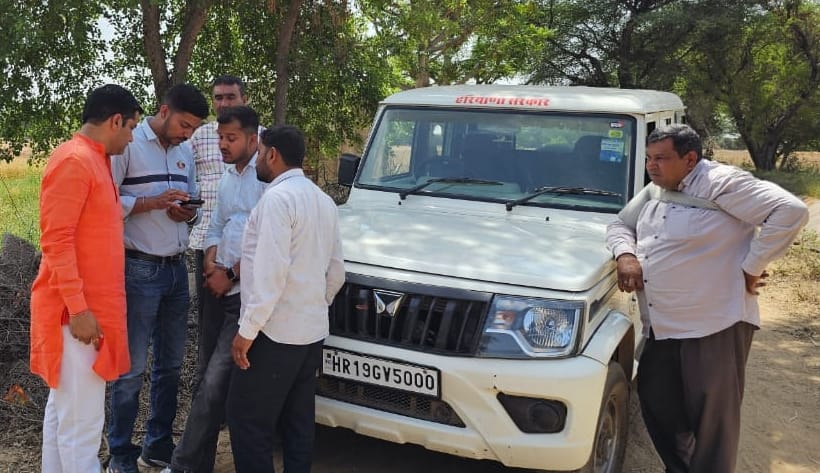 Officials of Irrigation Department visited Garhi and Bas to connect them to canal network