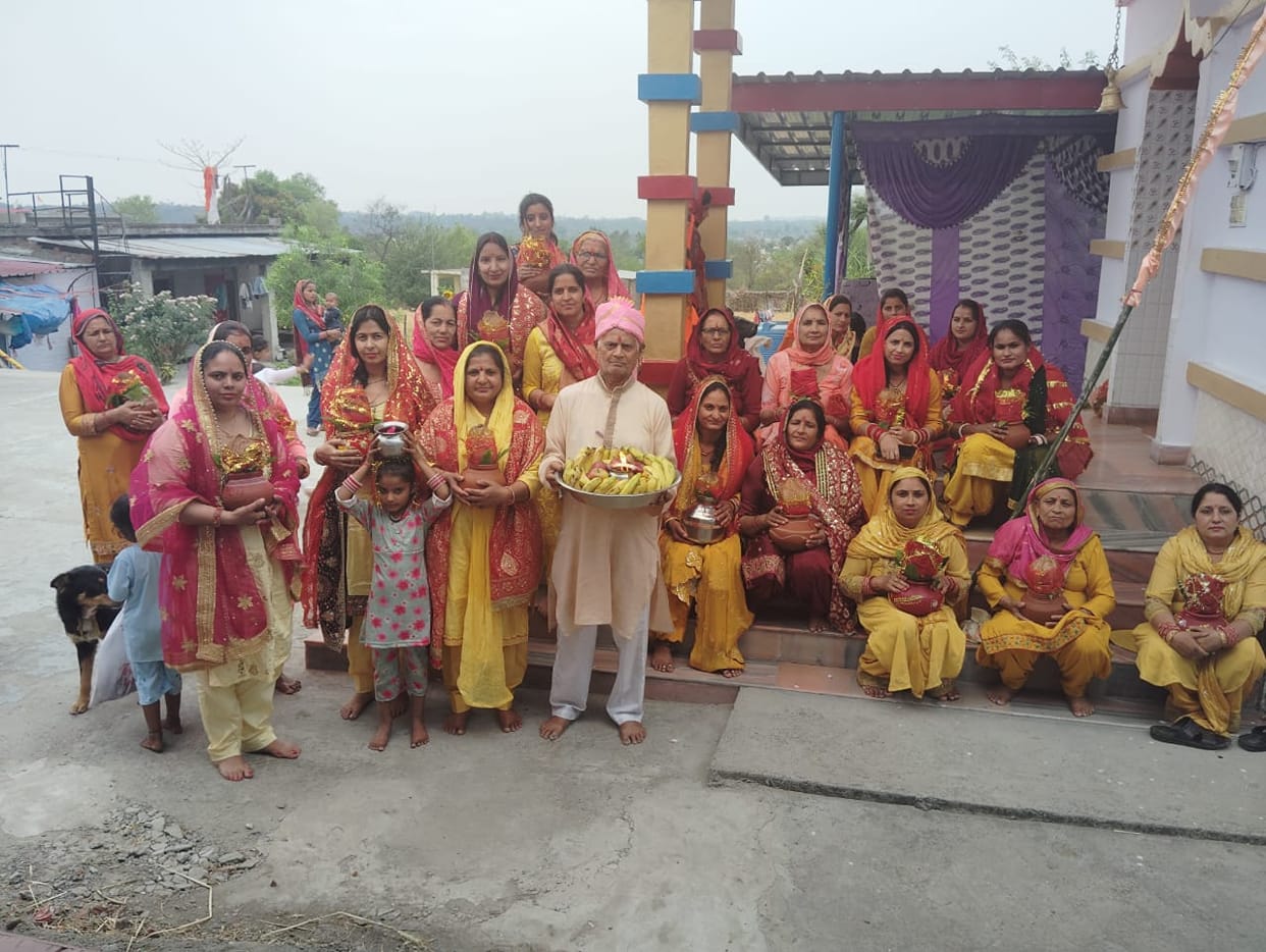 Kalash Yatra taken out in Ambehara