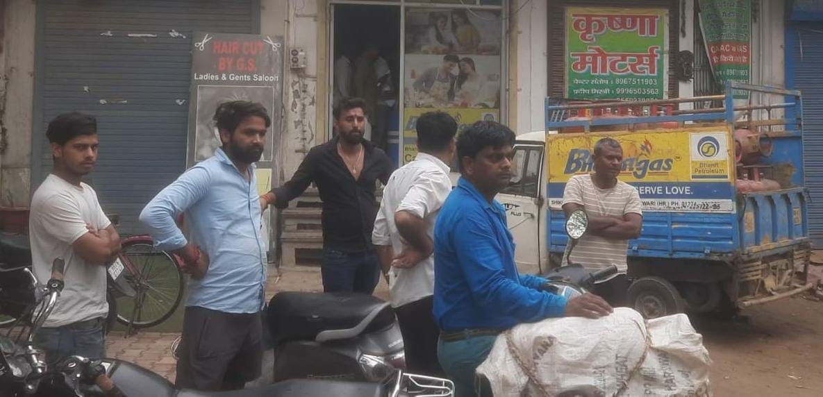 2 kg gas leaked in cylinder, people created ruckus