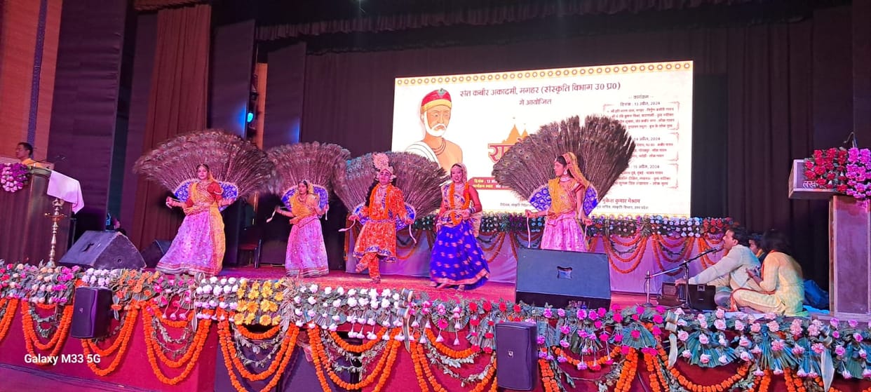 Shri Krishna's peacock dance captivated the audience
