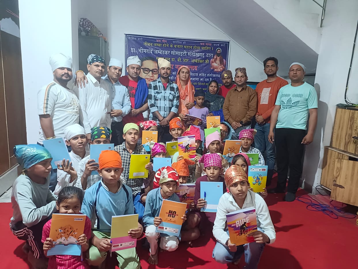 Promising children honored on Ambedkar Jayanti