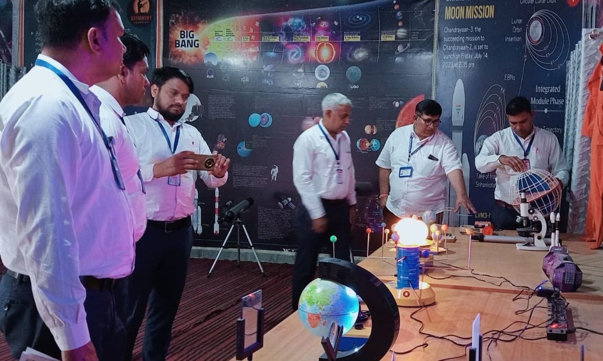 The team reached Model Culture School Belrakha to see the educational experiments being conducted.