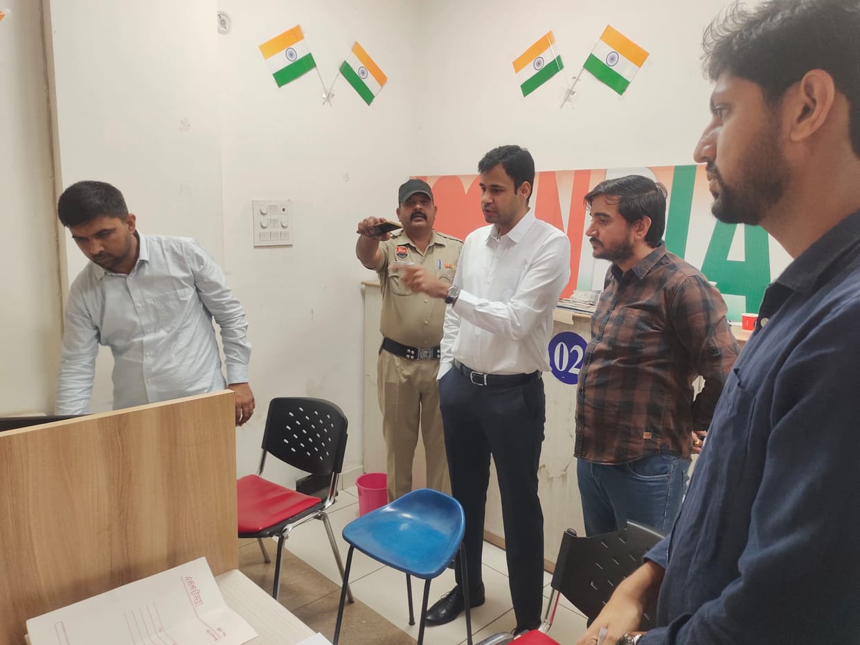 CCTV cameras installed in Saral Center