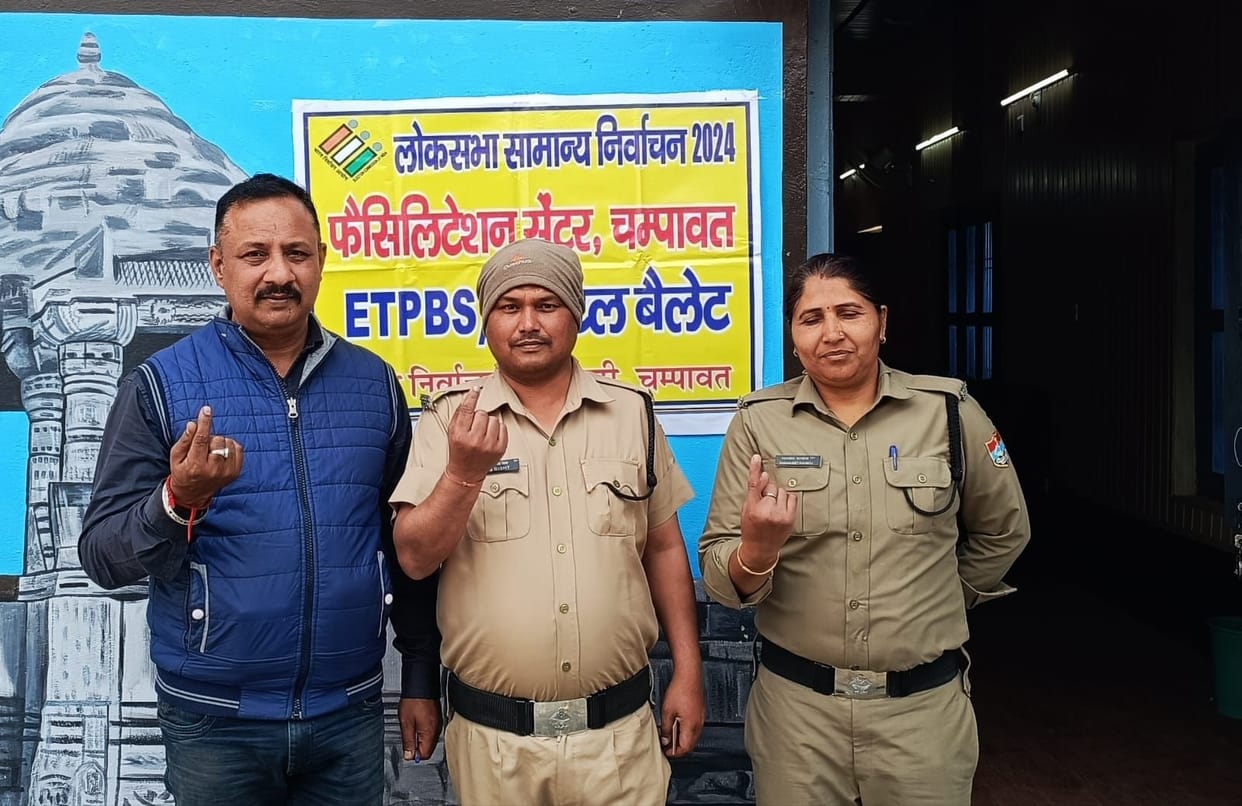 159 officers and employees voted through postal ballot.