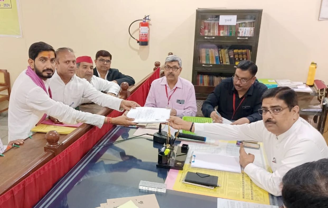 Aditya filed nomination papers