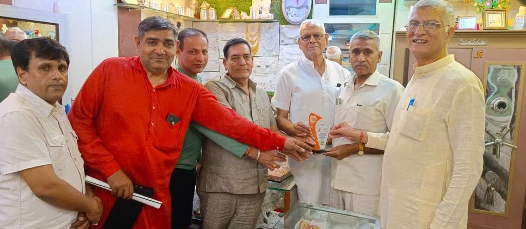 Honored with Ajmidh Ratna Award for excellent social service.