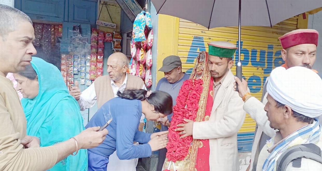 Bairwali Mata reached Chamba to meet sister Chamunda.