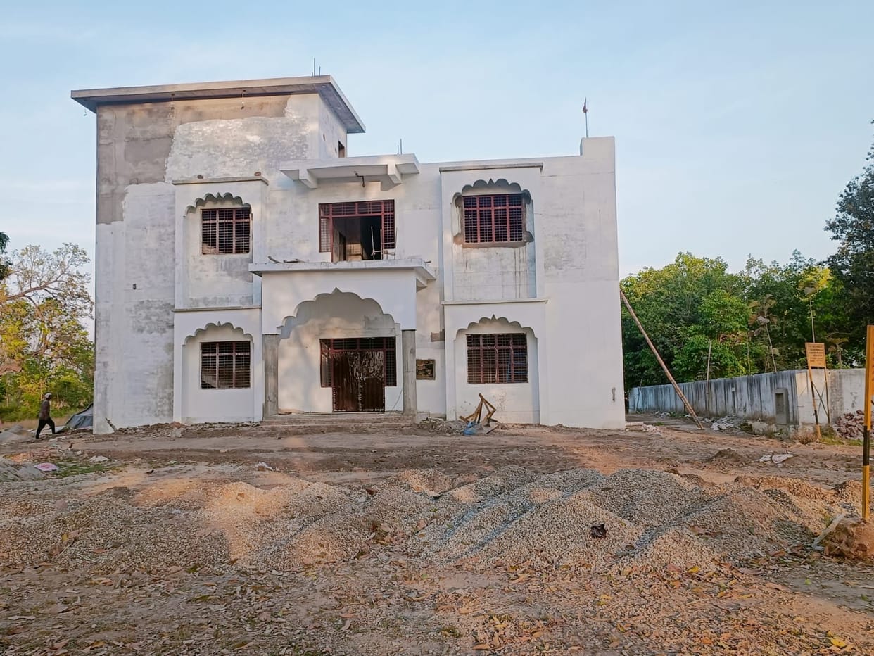 Multipurpose hall ready at the origin of Gomti