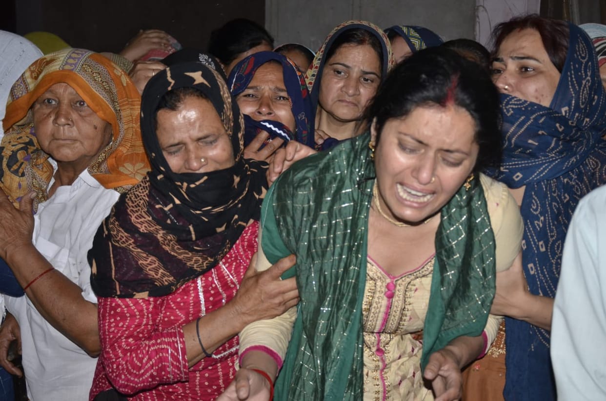 CISF jawan Rohit's body was cremated