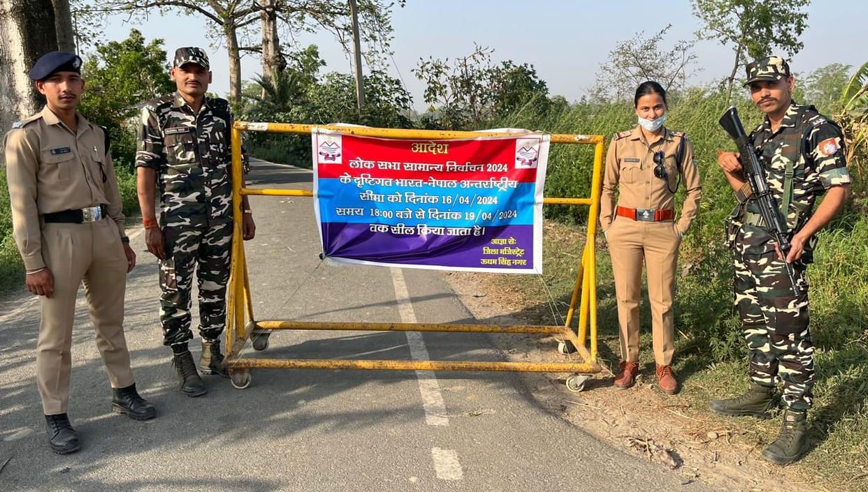 Intensive checking on India-Nepal international border