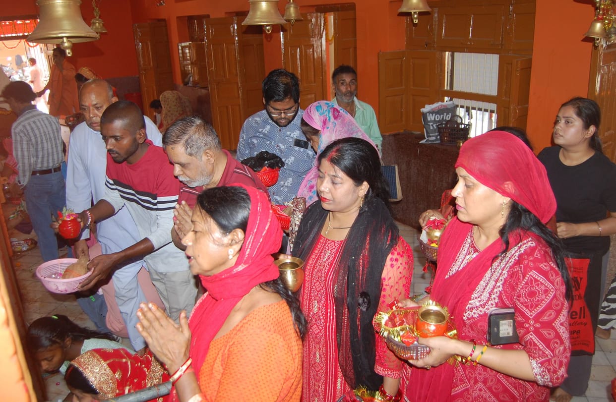 mahagauri worshipped