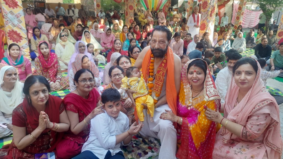 Old Kangra resident immersed in devotion on Krishna's pastimes