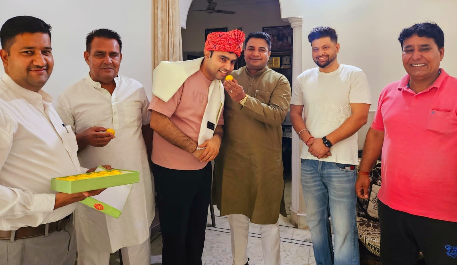 Chief Minister congratulated Abhimanyu who got 60th rank in UPSC