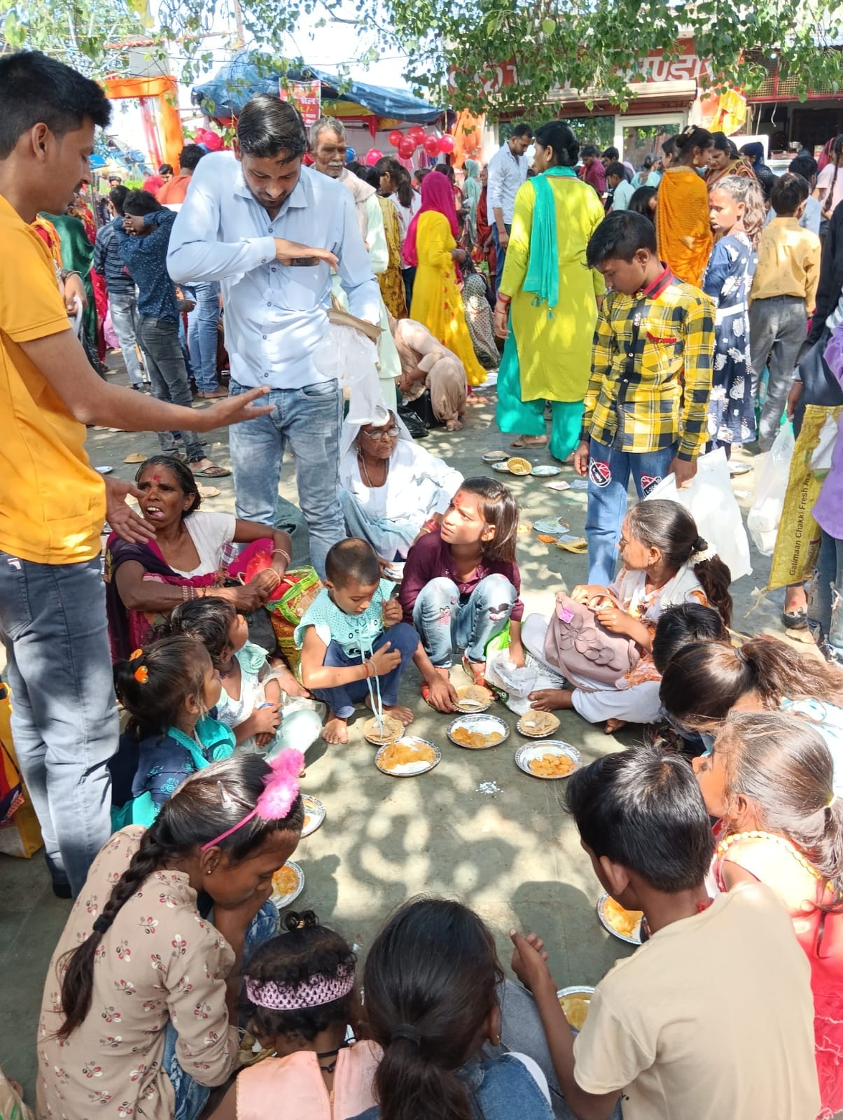 Devotees worshiped Mother Siddhidatri