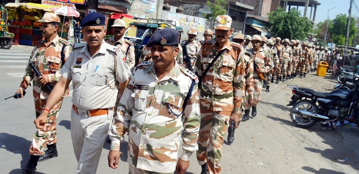 The administration is fully prepared for peaceful voting at 126 sensitive booths in the district.