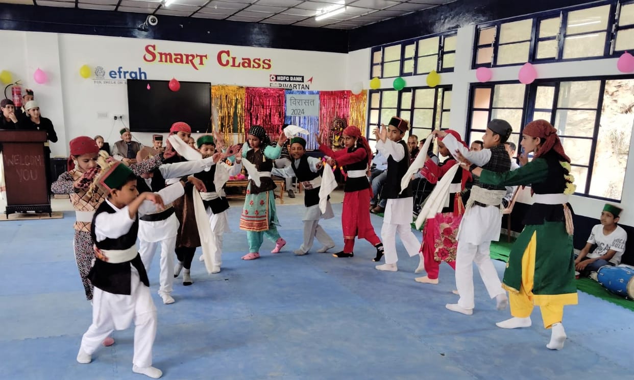 Government Senior Secondary School, Lowerkoti organized Virasat-2024 program