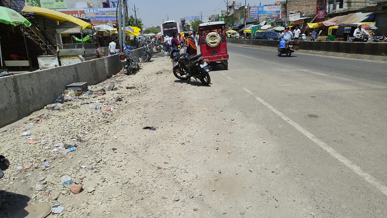 Widening of city road will provide relief from jam