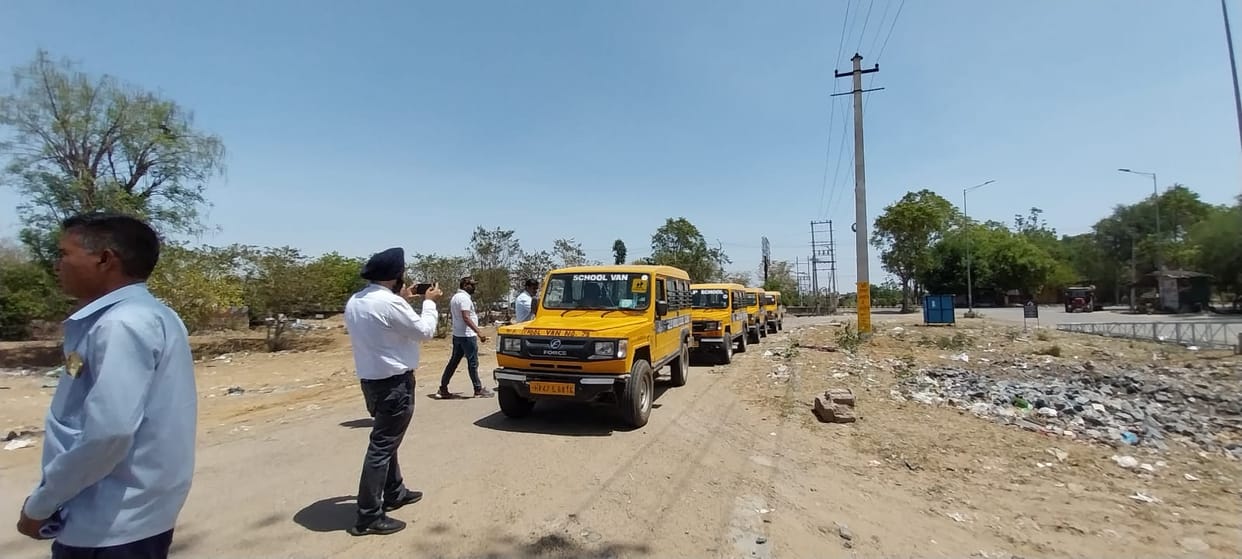 800 school buses checked in 5 days, 265 buses impounded