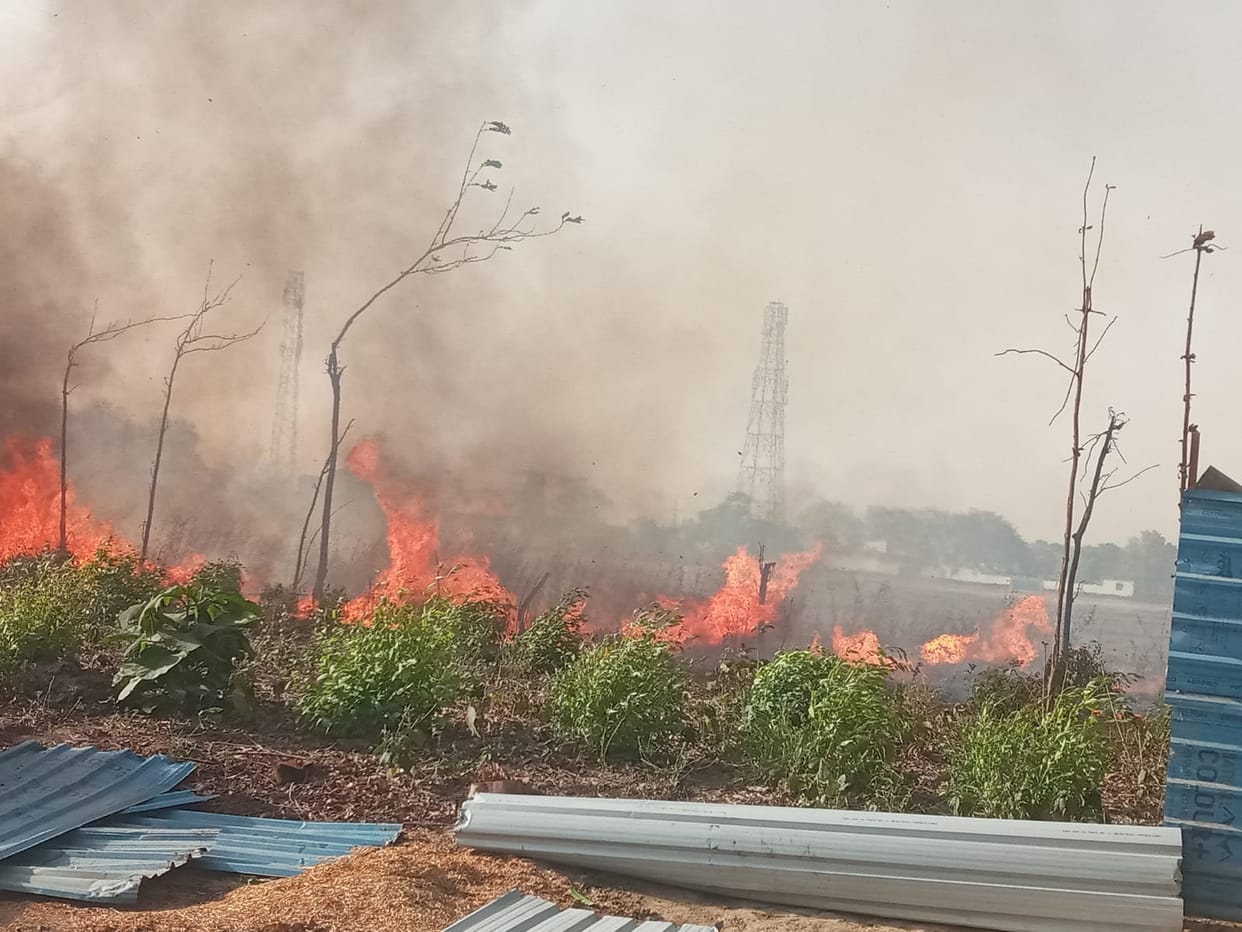 fire in district