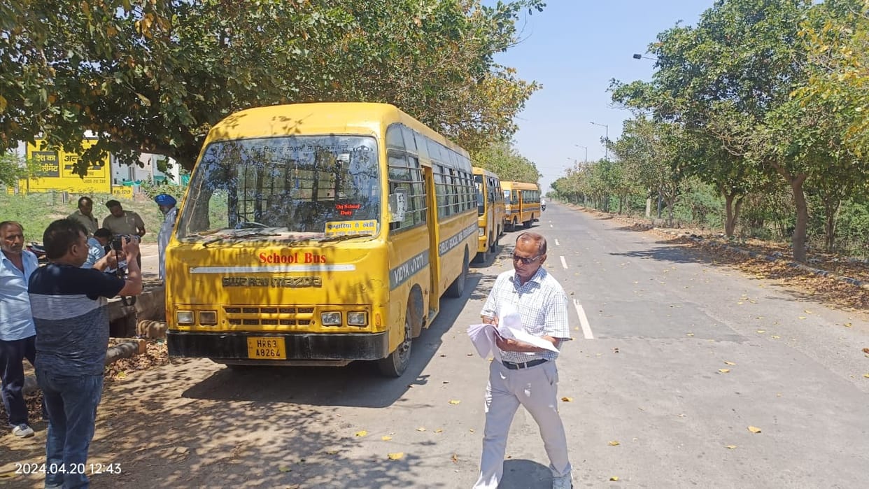 Only 14 buses were found correct in physical verification