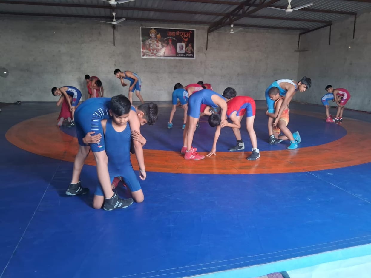 Chandgiram Akhara has been running for 38 years, wrestlers have won medals