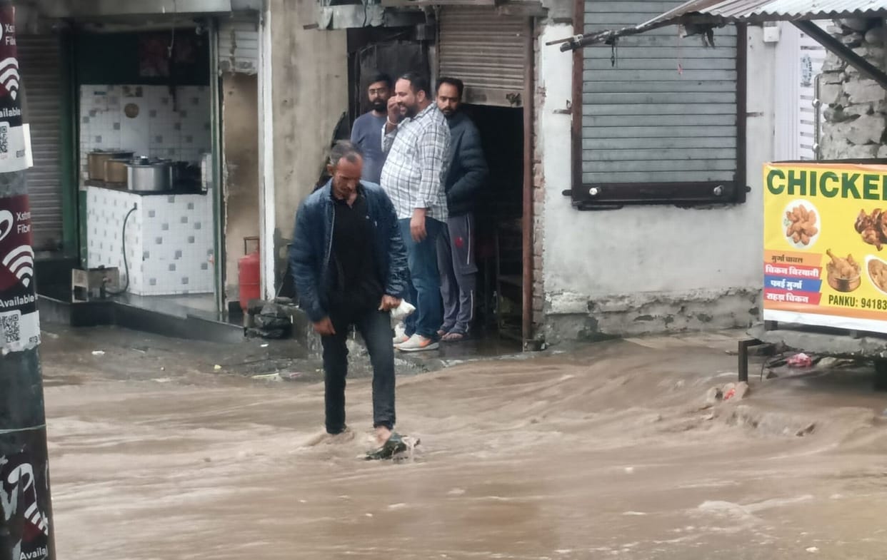 As soon as it rains and hails, the drain system in the city gets exposed.