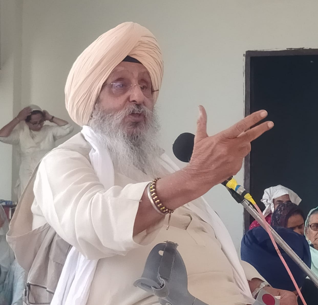The filth of the mind can be washed away only by chanting the name: Baba Bedi.