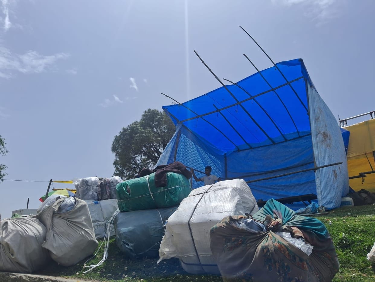 Traders' tents blown away in Galu fair due to storm