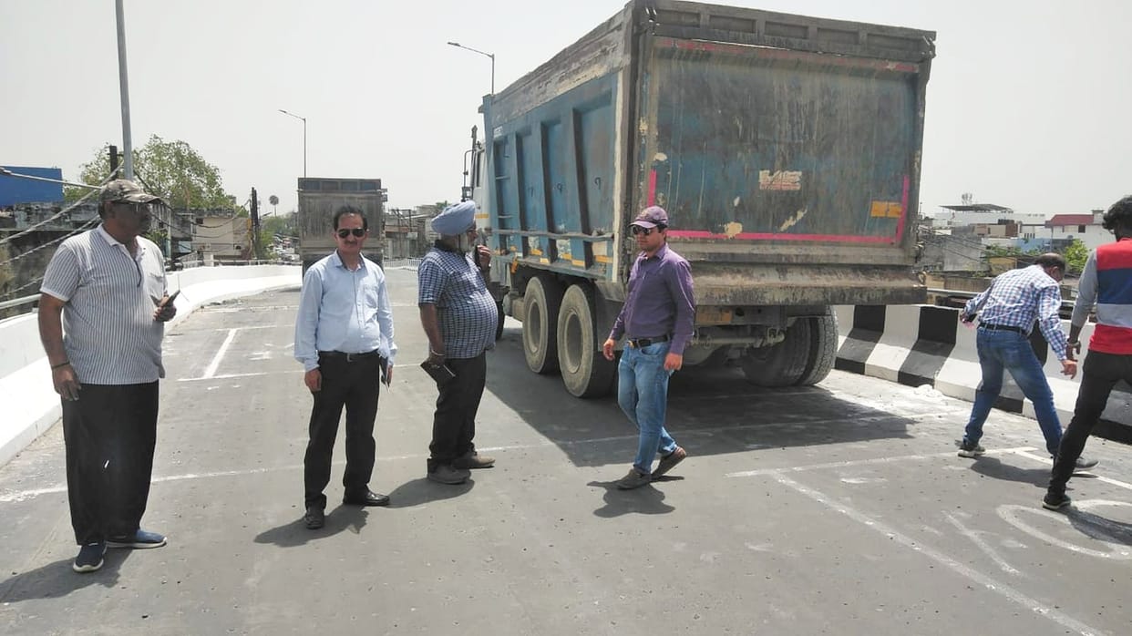 Traffic on ROB closed for 72 hours for load testing