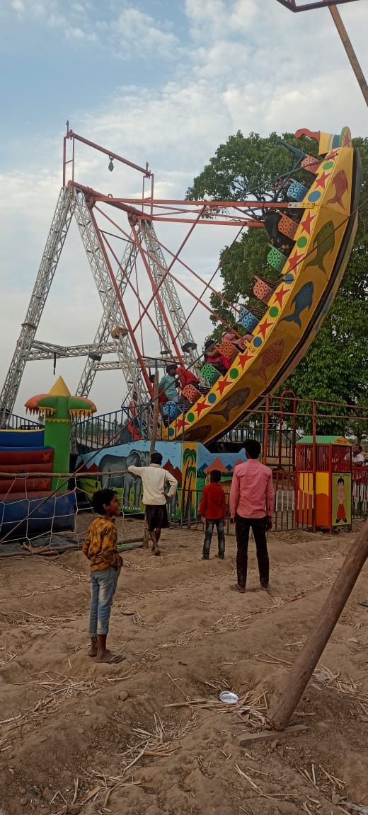 The famous Chilawa fair started...devotees had darshan of the mother goddess.